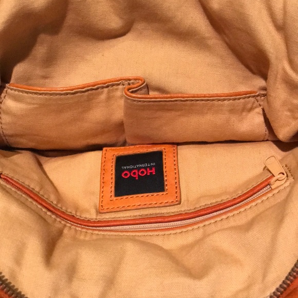 Hobo International Pumpkin Colored Hobo Bag - Picture 14 of 16